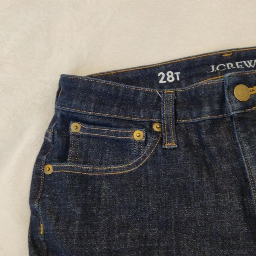 J. Crew Dark Indigo Flare Jeans